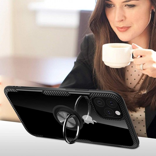 TPU+PC чехол Deen CrystalRing for Magnet (opp) для Apple iPhone 11 Pro (5.8"") - изображение 3
