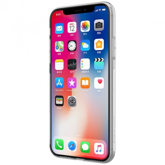 TPU Чохол для iPhone X / XS Nillkin Nature Series (Безбарвний (прозорий)) - зображення 3 
