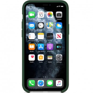 Чохол для iPhone 11 Silicone Case (AA) (Зелений / Forest green) - Чохли для iPhone 11 - зображення 1 