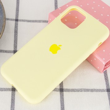 Чохол для iPhone 11 Silicone Case Full Protective (AA) (Жовтий / Mellow Yellow) - Чохли для iPhone 11 - зображення 1 