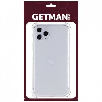 TPU чехол для iPhone 11 Pro GETMAN Ease logo усиленные углы (Бесцветный (прозрачный)) - Чехлы для iPhone 11 Pro - изображение 1