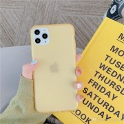 Силіконовий матовий напівпрозорий чохол для iPhone 11 Pro (5.8") (Жовтий / Yellow)