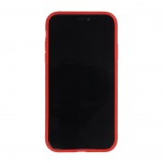 Силіконовий матовий напівпрозорий чохол для iPhone 11 Pro (5.8") (Червоний / Red)