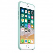 Чохол для iPhone XS Max (6.5") Silicone Case without Logo (AA) (Блакитний / Marine Green)