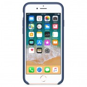 Чохол для Apple iPhone XS Max (6.5") Silicone Case without Logo (AA) (Синій / Blue Cobalt)