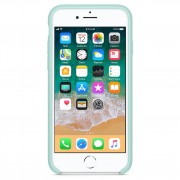 Чохол для Apple iPhone 11 Pro Max (6.5") Silicone Case without Logo (AA) (Бірюзовий / Ice Blue)