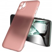 PP накладка для iPhone 11 Pro Max (6.5") LikGus Ultrathin 0,3 mm (Рожевий)