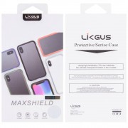 TPU + PC чохол для iPhone 11 Pro Max (6.5") LikGus Maxshield (Червоний)