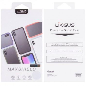 TPU + PC чохол на iPhone 11 Pro Max (6.5") LikGus Maxshield (Прозорий) - Чохли для iPhone 11 Pro Max - зображення 4 
