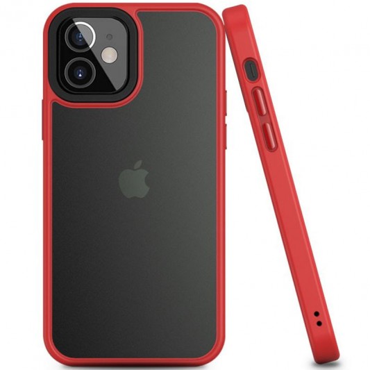 TPU+PC чехол Metal Buttons для Apple iPhone 12 mini (5.4"") - изображение 1