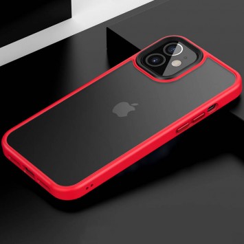 TPU+PC чохол Metal Buttons для Apple iPhone 12 mini (5.4"") (Червоний) - Чохли для iPhone 12 mini - зображення 2 