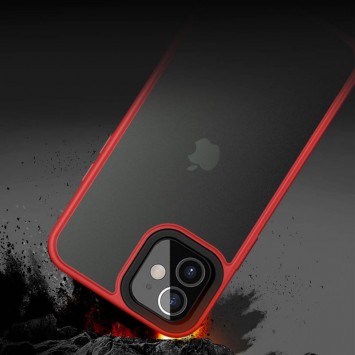 TPU+PC чохол Metal Buttons для Apple iPhone 12 mini (5.4"") (Червоний) - Чохли для iPhone 12 mini - зображення 3 