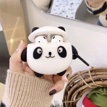 Силиконовый футляр Panda для наушников AirPods 1/2 - Apple AirPods - изображение 1