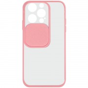 Чохол для iPhone 13 Pro Max Camshield mate TPU зі шторкою для камери (рожевий)