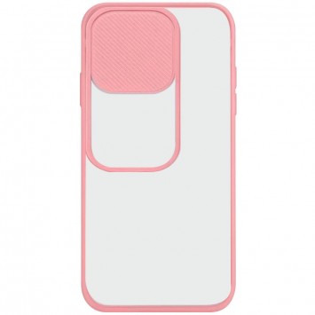 Чохол для iPhone 13 Pro Max Camshield mate TPU зі шторкою для камери (рожевий) - Чохли для iPhone 13 Pro Max - зображення 2 