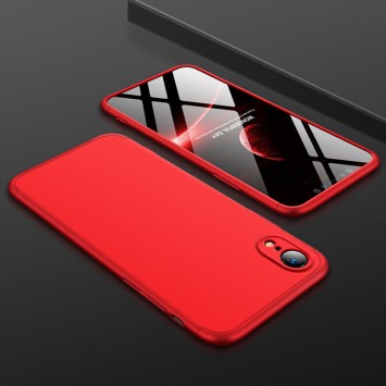 Пластикова накладка для iPhone XR GKK LikGus 360 градусів (opp) (Червоний) - Чохли для iPhone XR - зображення 1 