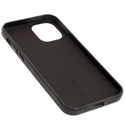 Шкіряний чохол Croco Leather для Apple iPhone 12 Pro Max (6.7"") (Black)