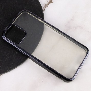Прозорий силіконовий чохол глянсове окантування Full Camera для Apple iPhone 13 mini (5.4"") (Чорний) - Чохли для iPhone 13 mini - зображення 1 