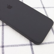 Чохол Silicone Case Square Full Camera Protective (AA) для Apple iPhone XR (6.1"") (Сірий / Dark Gray)