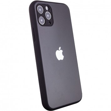 TPU+Glass чохол для iPhone 11 Pro Matte Candy Full camera (Чорний) - Чохли для iPhone 11 Pro - зображення 1 