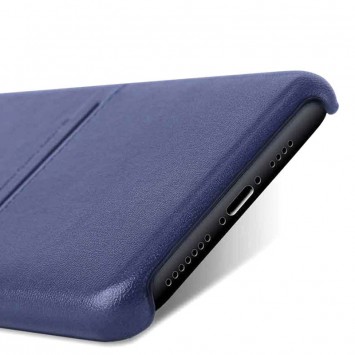 Шкіряна накладка для iPhone 13 G-Case Cardcool Series (Синій) - Чохли для iPhone 13 - зображення 3 