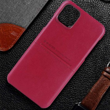 Шкіряна накладка для iPhone 13 mini G-Case Cardcool Series (Червоний) - Чохли для iPhone 13 mini - зображення 1 