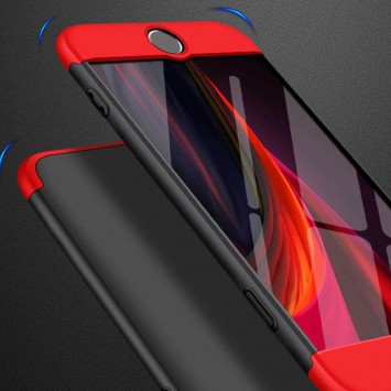 Пластикова накладка для iPhone 13 Pro Max GKK LikGus 360 градусів (opp) (Чорний/Червоний) - Чохли для iPhone 13 Pro Max - зображення 2 