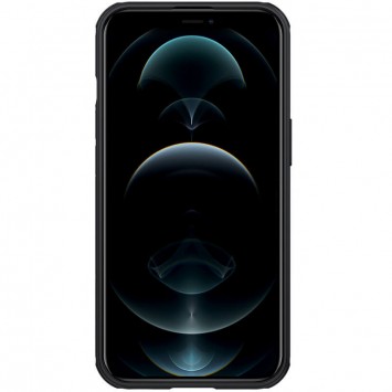 Карбонова накладка для iPhone 13 Pro Nillkin CamShield Pro Magnetic (Чорний) - Чохли для iPhone 13 Pro - зображення 1 