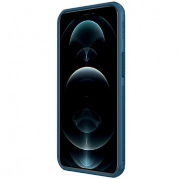 Чехол для iPhone 13 mini Nillkin Matte Magnetic Pro (Синий / Blue) - Чехлы для iPhone 13 Mini - изображение 3
