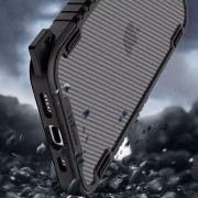 Чохол для iPhone 12 Pro TPU+PC TRAVEL Carbon (Чорний)