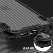 Чохол для iPhone 13 Pro TPU+PC TRAVEL Carbon (Чорний)