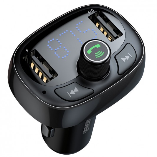 АЗУ Baseus Bluetooth FM Launcher 2.4A 2USB (CCALL-TM) - изображение 3