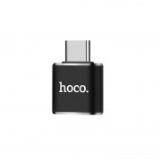 Перехідник Hoco UA5 Type-C to USB (Чорний)
