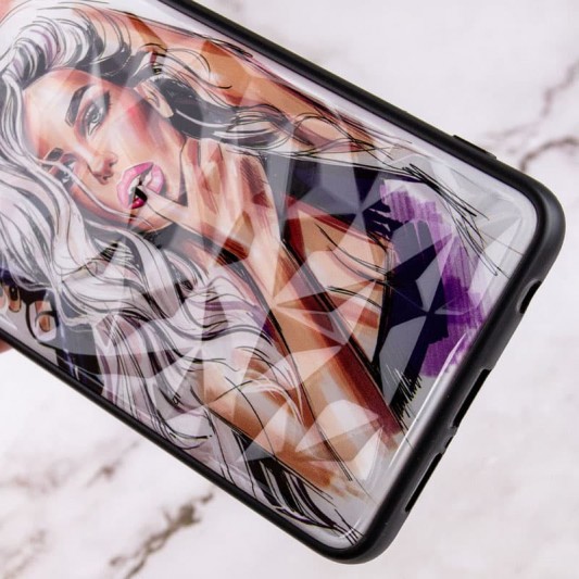 TPU+PC чохол Prisma Ladies для Apple iPhone 11 (6.1"") (Purple) - зображення 1 