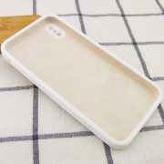 Чехол Silicone Case Square Full Camera Protective (AA) для Apple iPhone XS (5.8"")