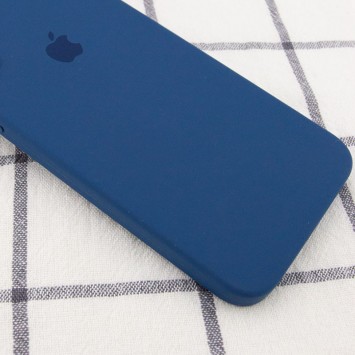 Чохол Silicone Case Square Full Camera Protective (AA) Apple XR (6.1"") (Синій / Navy blue) - Чохли для iPhone XR - зображення 1 