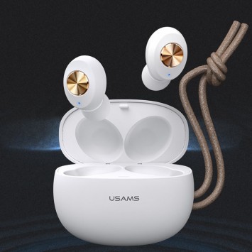 Бездротові навушники TWS Usams-ES BT 5.0 (Білий) - TWS навушники - зображення 2 