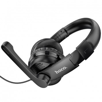 Стерео Навушники Hoco W103 Magic Tour Gaming (Чорний) - Провідні навушники - зображення 3 