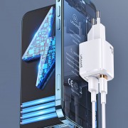 Зарядное устройство для телефона Usams US-CC128 T37 Super Si QC3.0 + PD 20W (Белый)