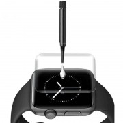 Защитное 3D стекло для Apple watch Series 7 (45mm) - Mocolo с УФ лампой