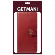 Шкіряний чохол книжка GETMAN Gallant (PU) для Samsung Galaxy M52 (Червоний)