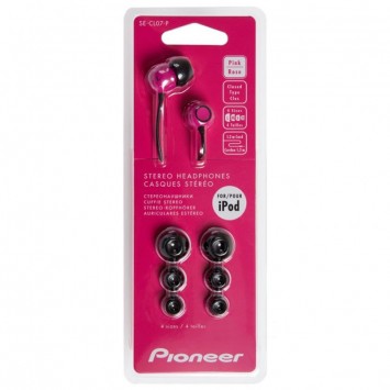 Навушники Pioneer SE-CL07-P (Рожевий) - Провідні навушники - зображення 1 