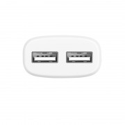 Зарядний пристрій Hoco C12 Dual USB Charger 2.4A (Білий)