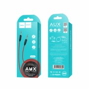 Аудио кабель HOCO Aux (UPA11) (3,5 - 3,5 / Jack-Jack) (1м) (Черный)