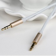 Аудіо кабель Usams YP-01 Aux (1m) (Білий)