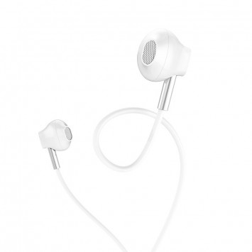 Стерео Навушники Hoco M57 (Білий) - Провідні навушники - зображення 1 