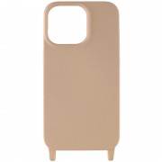 Чохол для Apple iPhone 13 (6.1"") - TPU two straps California Бежевий / Beige