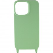 Чохол для Apple iPhone 13 (6.1"") - TPU two straps California Зелений / Pistachio