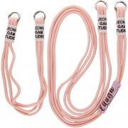 Чохол для Apple iPhone 13 (6.1"") - TPU two straps California Рожевий / Pink Sand