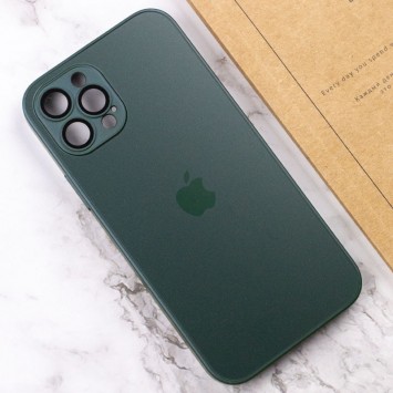 Чохол для Apple iPhone 12 Pro (6.1"") - TPU+Glass Sapphire matte case Cangling Green - Чохли для iPhone 12 Pro - зображення 5 